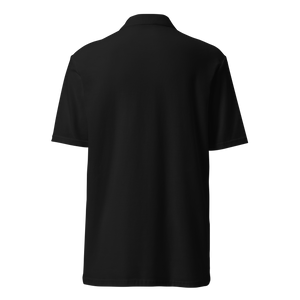 Wavy Fork Bomb Embroidered Polo Shirt
